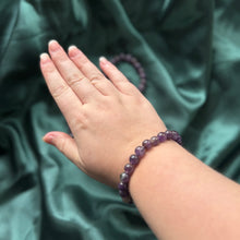 Load image into Gallery viewer, Amethyst x Smoky Quartz Bead Bracelets