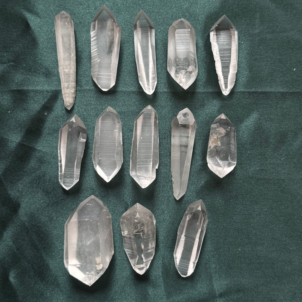 13x lemurian quartz DTs