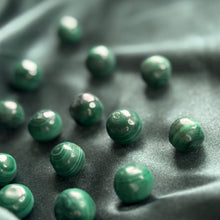 Load image into Gallery viewer, Tiny Malachite Spheres
