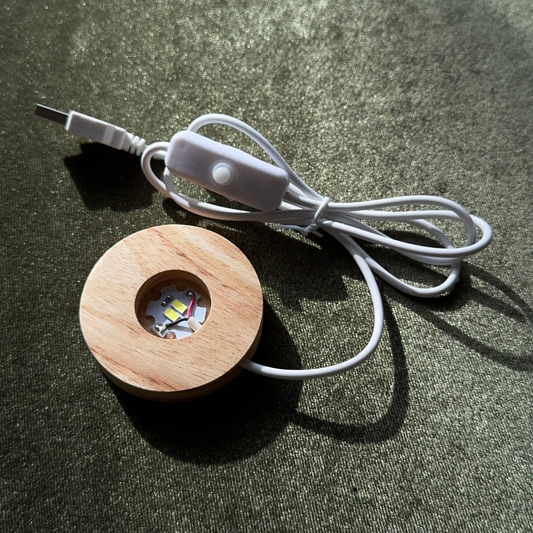 Circle Light Up Sphere Stand