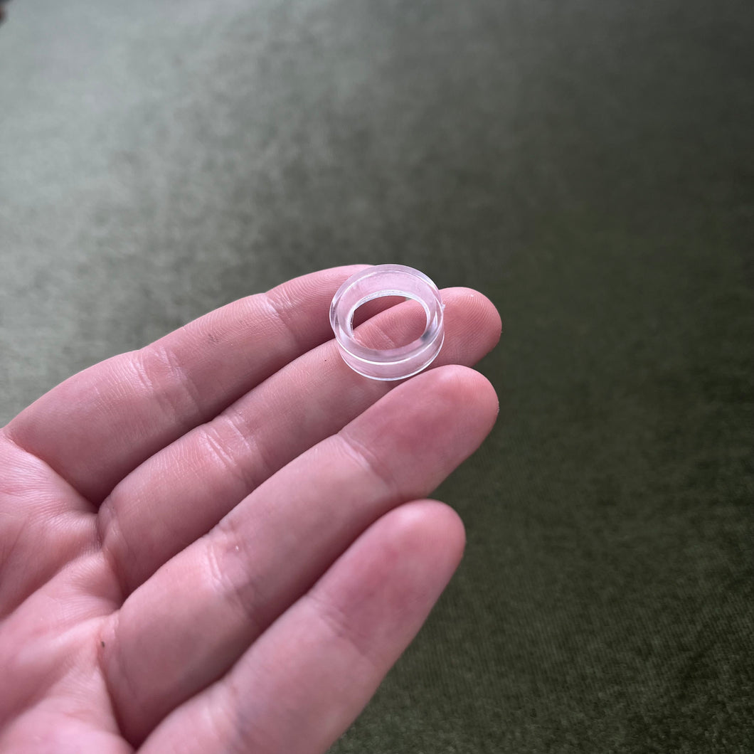 Mini Plastic Sphere Stand - Clear